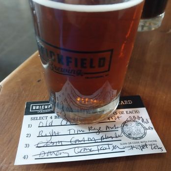 Brickfield Brewing - Flight - Breweries Near Me - Grantsburg, Wisconsin Brickfield Brewing - Flight - Breweries Near Me - Grantsburg, Wisconsin
