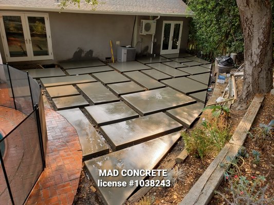 Poured in place concrete - Remove and replace with new concrete