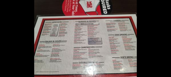 Menu photo 4 Wild Mike's Cincinnati, OH