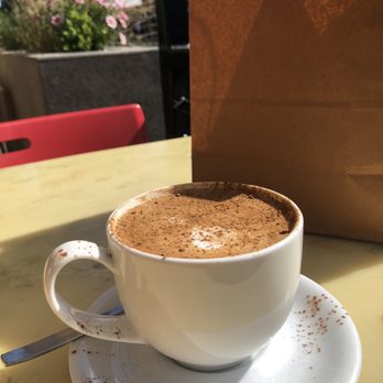 Fleur de Cocoa - View of my coffee - Bakeries Near Me - Los Gatos, California Fleur de Cocoa - View of my coffee - Bakeries Near Me - Los Gatos, California