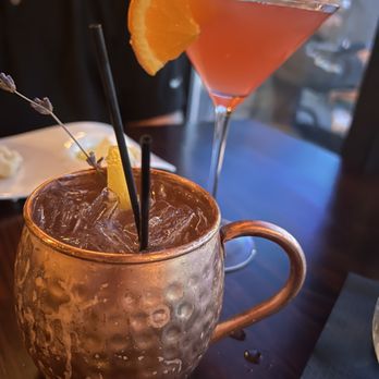 Momento Restaurant - Lemon Lavender Mule, Heat Wave - Italian Near Me - Stroudsburg, Pennsylvania
