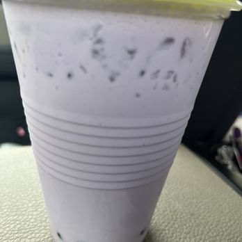 Happy’s Boba Tea - Taro boba with tapioca boba - Bubble Tea Near Me - Eagle Pass, Texas Happy’s Boba Tea - Taro boba with tapioca boba - Bubble Tea Near Me - Eagle Pass, Texas