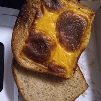 Panera Bread - The 1 slice of cheese on hard bread...this cost me $5!!! - Salad Near Me - Lake Zurich, Illinois Panera Bread - The 1 slice of cheese on hard bread...this cost me $5!!! - Salad Near Me - Lake Zurich, Illinois