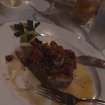 Paula's On Main - Mediterranean tuna steak from Paula's in Fort Wayne - Seafood Near Me - Fort Wayne, Indiana Paula's On Main - Mediterranean tuna steak from Paula's in Fort Wayne - Seafood Near Me - Fort Wayne, Indiana