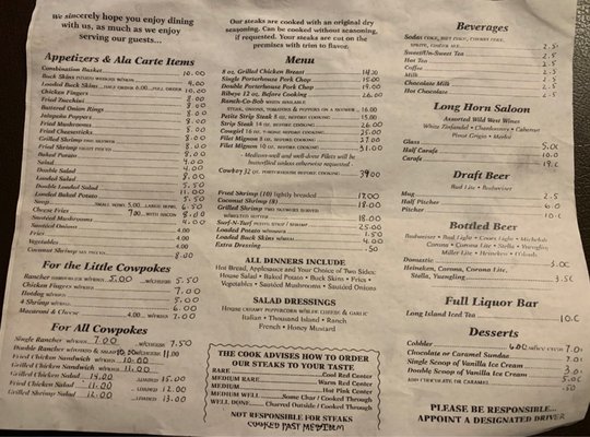 Menu photo 4 Cattle Ranch Sanford, FL Menu photo 4 Cattle Ranch Sanford, FL