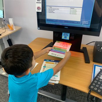 West Henderson Library - Self checkout kiosk - Libraries Near Me - Henderson, Nevada