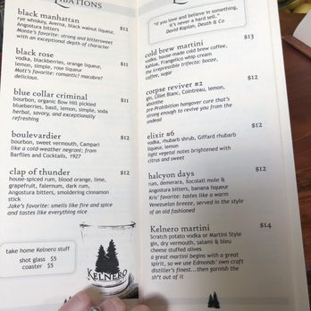 Kelnero - Menu - Cocktail Bars Near Me - Edmonds, Washington Kelnero - Menu - Cocktail Bars Near Me - Edmonds, Washington