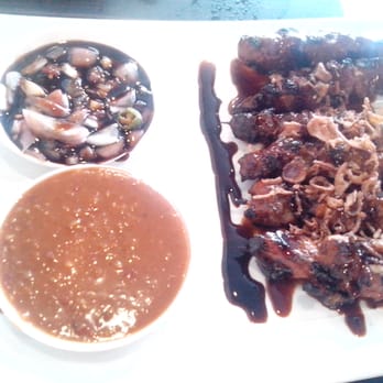 Banana Leaf - Satay combination- chicken, pork, lamb - Indonesian Near Me - Temple City, California Banana Leaf - Satay combination- chicken, pork, lamb - Indonesian Near Me - Temple City, California
