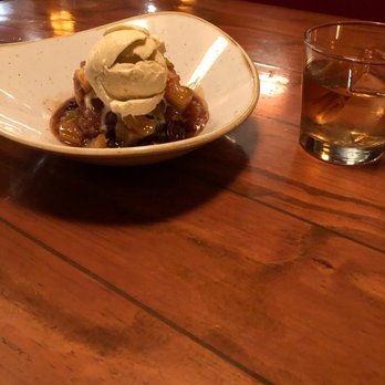 The Blue Point - Dessert special - apple cake and cinnamon ice cream - New American Near Me - Duck, North Carolina The Blue Point - Dessert special - apple cake and cinnamon ice cream - New American Near Me - Duck, North Carolina