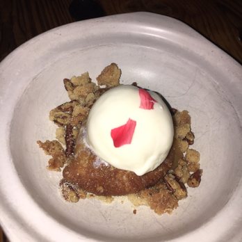 Odd Duck - Peach fried pie - American Near Me - Austin, Texas Odd Duck - Peach fried pie - American Near Me - Austin, Texas