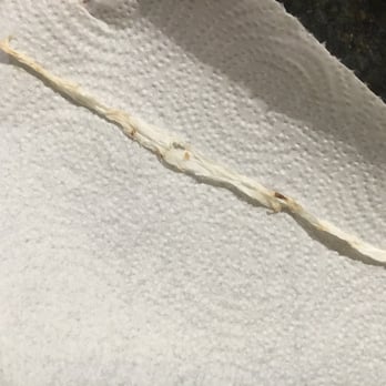 Jasmine - Was eating&got a piece of something in my mouth that I couldn't chew. I pulled it out and it was a WADDED UP STRAW - Asian Fusion Near Me - Auburn, Massachusetts