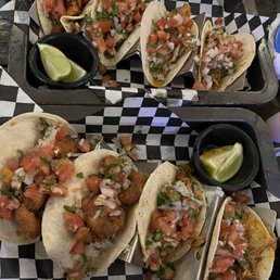 Two taco plates