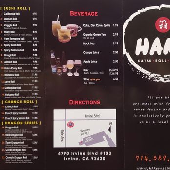 Hako - Sushi Bars Near Me - Irvine, California