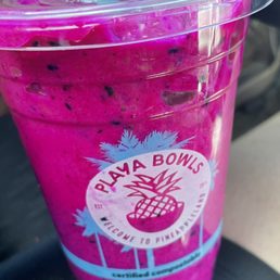 Pink Pitaya Smoothie 16oz