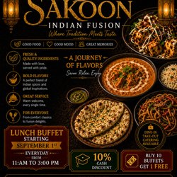 Lunch buffet comming soon.