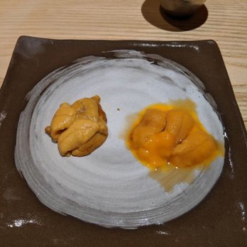 sushi AMANE - Uni tasting - Sushi Bars Near Me - New York, New York