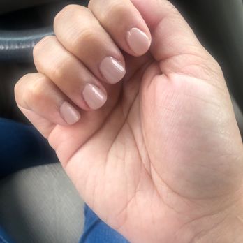 Francis Nails - I had broken some nails on this hand so they're shorter - Nail Salons Near Me - Jersey City, New Jersey