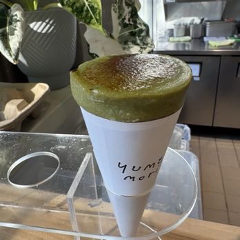 Yume Mori Matcha - Matcha creme brûlée crepe - Coffee & Tea Near Me - Berkeley, California Yume Mori Matcha - Matcha creme brûlée crepe - Coffee & Tea Near Me - Berkeley, California