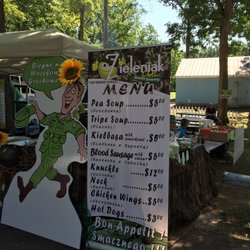 Zieleniak A Green Grocer - At the Dozynki festival