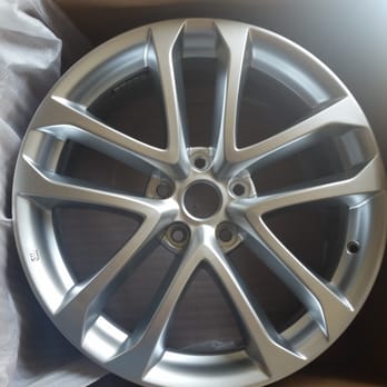 Onsite Wheels - He repaired one on the car and the spare unmounted. Awesome job. This is a repaired wheel. - Wheel & Rim Repair Near Me - Westminster, California Onsite Wheels - He repaired one on the car and the spare unmounted. Awesome job. This is a repaired wheel. - Wheel & Rim Repair Near Me - Westminster, California