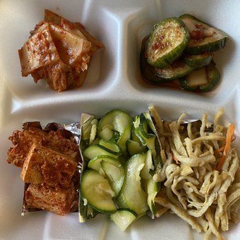 Diaspora - Al the sides! Yum! - Korean Near Me - Columbus, Ohio