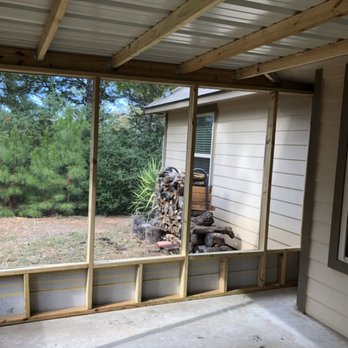 Reverse Remodeling - a screened porch - General Contractors Near Me