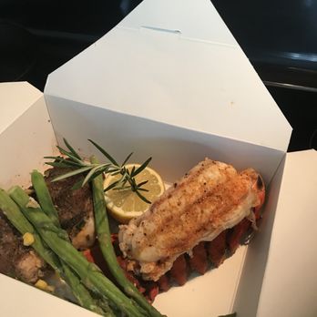 Ocean Prime - I went to reheat my leftovers and the presentation was just as appealing as the moment it was places in front of me the night before. - Seafood Near Me - Washington, DC, District of Columbia
