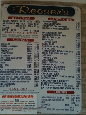 Menu photo 8 Reeser's Soft Ice Cream Lewisberry, PA Menu photo 8 Reeser's Soft Ice Cream Lewisberry, PA