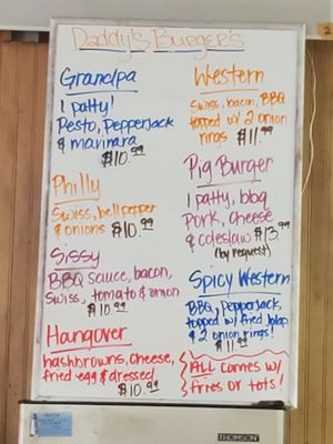 Menu photo 1 Daddyz In The Pass Pass Christian, MS