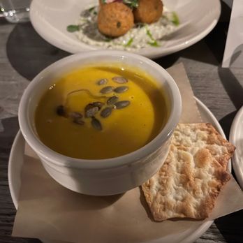 Scales - Autumn squash soup - Seafood Near Me - Portland, Maine