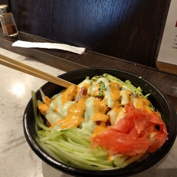 Edo Takeout - Sake bowl - Japanese Near Me - New Brunswick, New Jersey Edo Takeout - Sake bowl - Japanese Near Me - New Brunswick, New Jersey