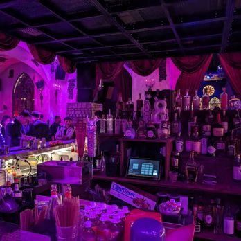 Sinners y Santos - a purple lit bar - Dance Clubs Near Me - Los Angeles, California Sinners y Santos - a purple lit bar - Dance Clubs Near Me - Los Angeles, California