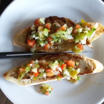 Puerto Pata Negra - Number 41, I believe. Steak with picco de gallo on toast. Spicy (for someone who isn't used to spicy) - Spanish Near Me - Amsterdam, New Hampshire Puerto Pata Negra - Number 41, I believe. Steak with picco de gallo on toast. Spicy (for someone who isn't used to spicy) - Spanish Near Me - Amsterdam, New Hampshire