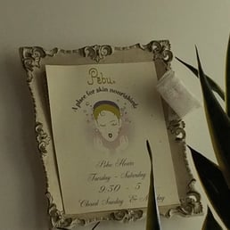 Pebu Hours; closed Sunday and Monday Pebu Hours; closed Sunday and Monday