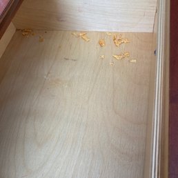 Bedside table drawer with tortilla chips....