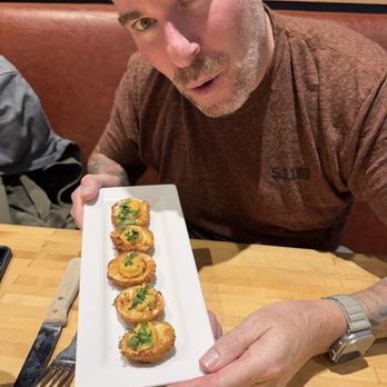 Parkstone Wood Kitchen - FRIED DEVILED EGGS - New American Near Me - Portland, Oregon