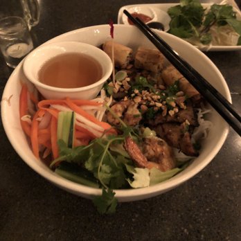 Fish Sauce - Lemongrass chicken with shrimp combo vermicelli bowl - Vietnamese Near Me - Portland, Oregon Fish Sauce - Lemongrass chicken with shrimp combo vermicelli bowl - Vietnamese Near Me - Portland, Oregon