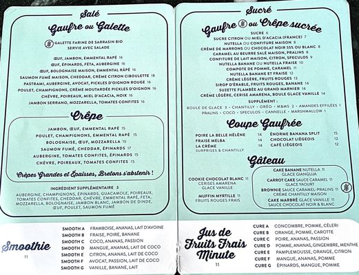 Menu photo 7 La Crème de Paris Paris, 75 Menu photo 7 La Crème de Paris Paris, 75