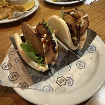 RAKKAN Ramen - Coppell - Steam bun with pork - Ramen Near Me - Coppell, Texas RAKKAN Ramen - Coppell - Steam bun with pork - Ramen Near Me - Coppell, Texas