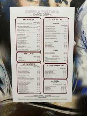 Menu photo 6 Barrila's Pastaria Restaurant & Bar Riverhead, NY Menu photo 6 Barrila's Pastaria Restaurant & Bar Riverhead, NY
