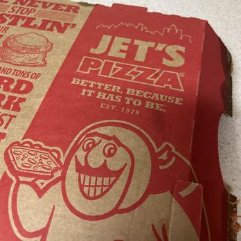 Jet's Pizza - Always a fan of their logo - Pizza Near Me - Austin, Texas Jet's Pizza - Always a fan of their logo - Pizza Near Me - Austin, Texas