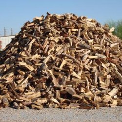 Large pile of mixed wood