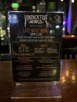 Vindicktive Bar and Wings by null
