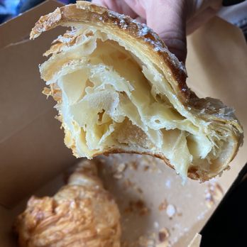Syndicate - Almond croissant, crisp outside with soft, buttery layers inside. - Bakeries Near Me - Sierra Madre, California Syndicate - Almond croissant, crisp outside with soft, buttery layers inside. - Bakeries Near Me - Sierra Madre, California