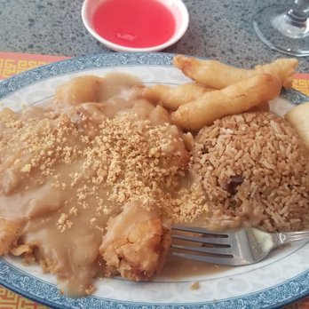 Lucky Chopsticks - Almond fried chicken. - Chinese Near Me - Maple Valley, Washington Lucky Chopsticks - Almond fried chicken. - Chinese Near Me - Maple Valley, Washington