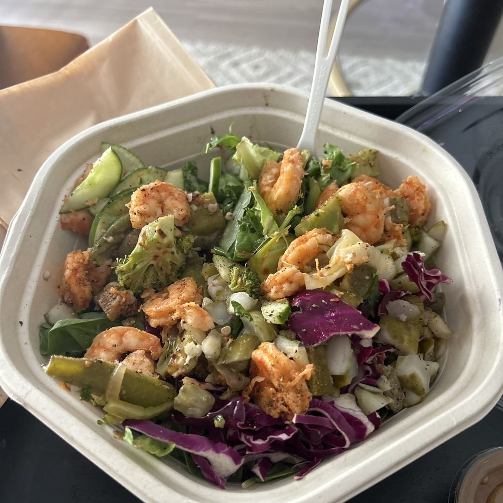 sweetgreen - Healthy Salads, Wraps, and Bowls - Baja Shrimp build it you're self bowl. - Salad Near Me - Dallas, Texas sweetgreen - Healthy Salads, Wraps, and Bowls - Baja Shrimp build it you're self bowl. - Salad Near Me - Dallas, Texas