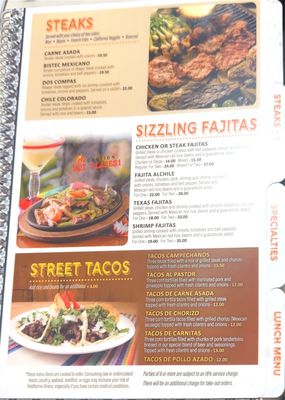 Menu photo 4 Alchile Mexican Grill Ridgeland, SC Menu photo 4 Alchile Mexican Grill Ridgeland, SC