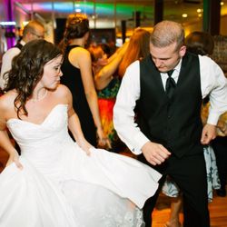 Jump Start Dj's - Ashley and Adam cutting a rug.
