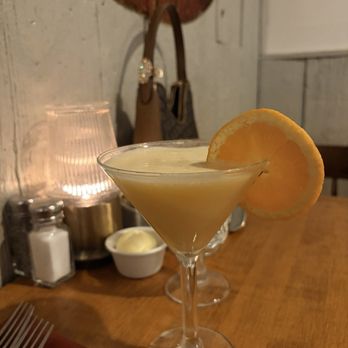 Barnsider - Creamsicle martini - Steakhouses Near Me - Albany, New York