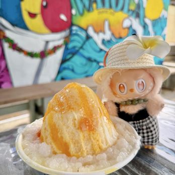 Waiola Shave Ice - Mango Sticky Rice Bowl: coconut cream syrup, mango fruit spread, coconut tapioca pearls, condensed milk. - Ice Cream & Frozen Yogurt Near Me - Honolulu, Hawaii Waiola Shave Ice - Mango Sticky Rice Bowl: coconut cream syrup, mango fruit spread, coconut tapioca pearls, condensed milk. - Ice Cream & Frozen Yogurt Near Me - Honolulu, Hawaii